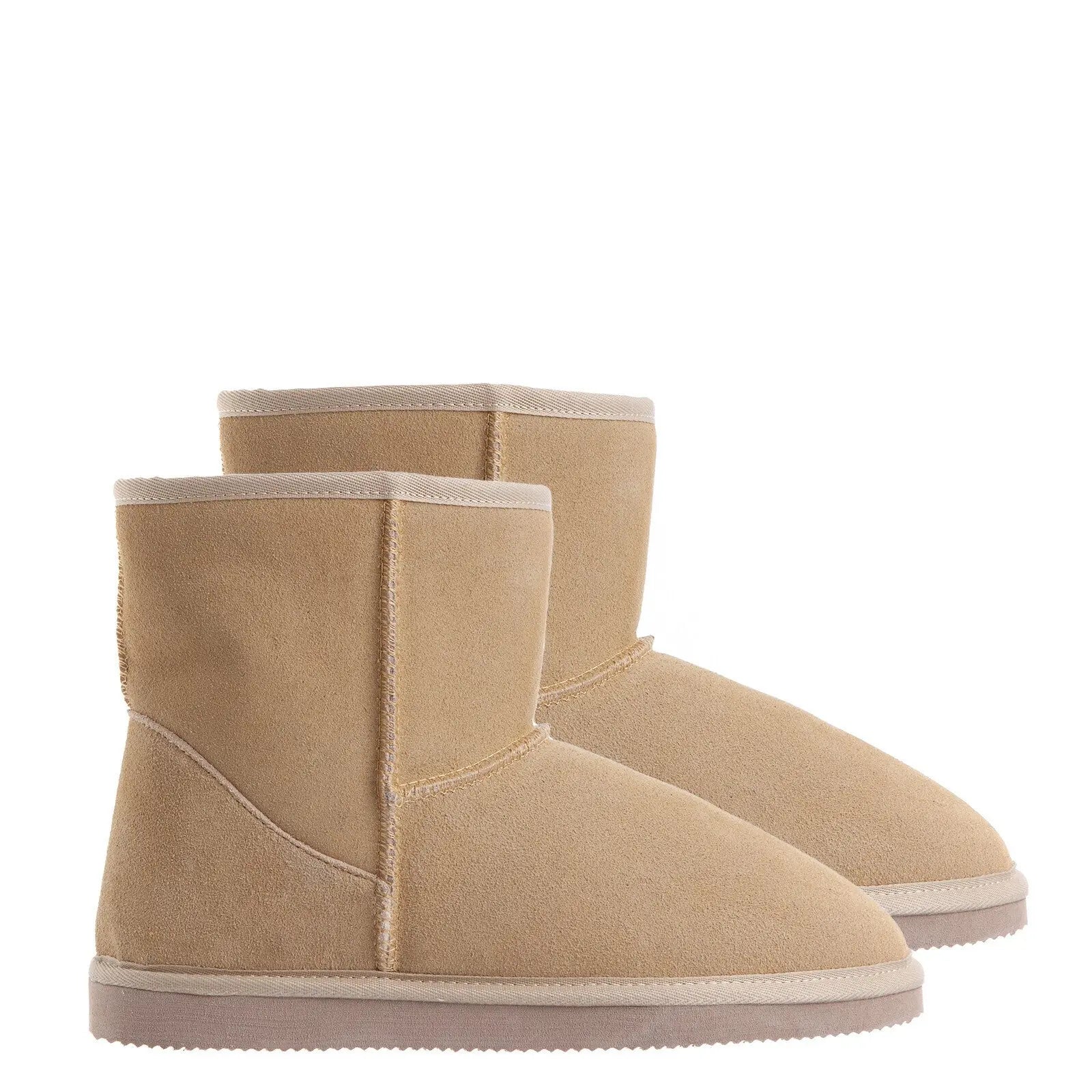 Uggaroo ugg slipper boots mens leather upper wool lining breathable Uggaroo