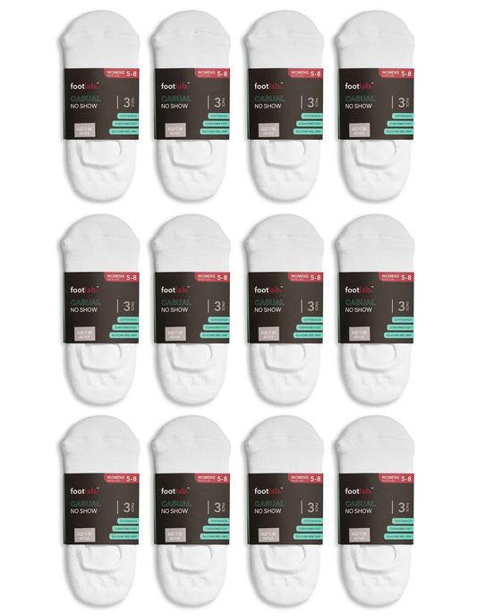 Womens 36 Pack Socks Casual No Show - Myzenhome