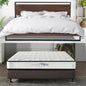 Azure Wood Bed Frame With Comforpedic Mattress Package Deal Bedroom Set - Myzenhome