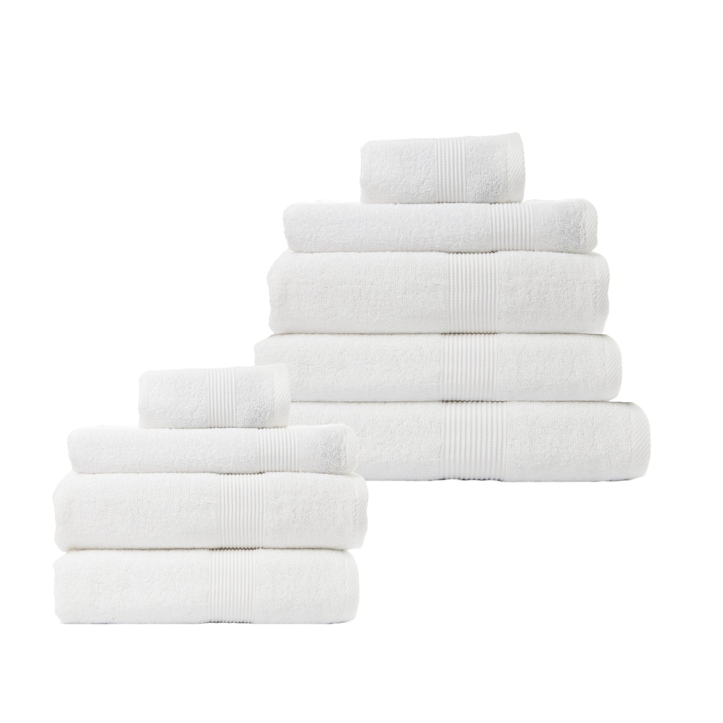 Royal Comfort Cotton Bamboo Towel Bundle Set 450GSM Luxurious Absorbent - Myzenhome