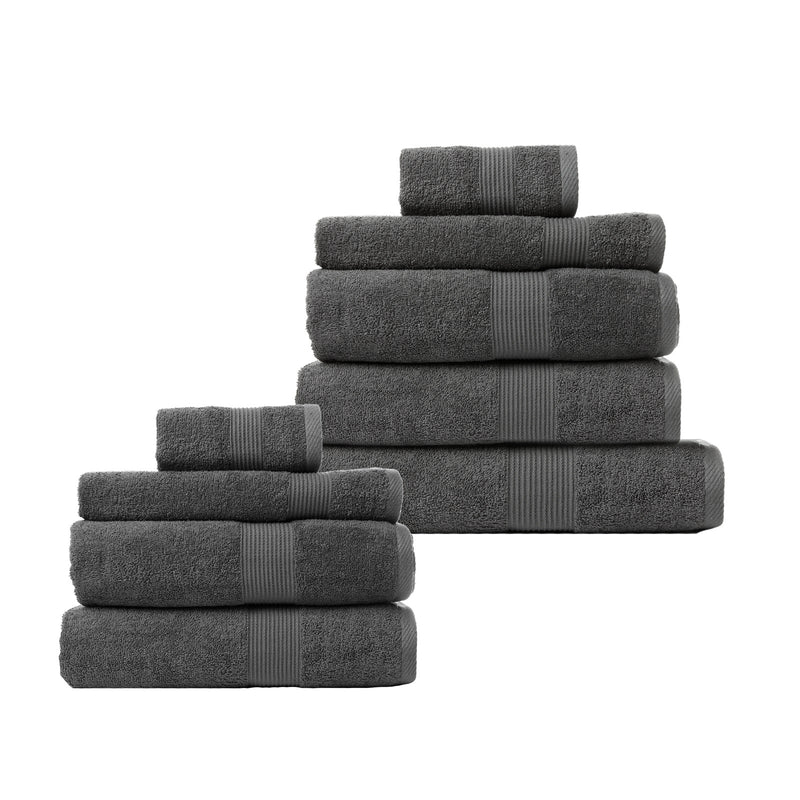 Royal Comfort Cotton Bamboo Towel Bundle Set 450GSM Luxurious Absorbent