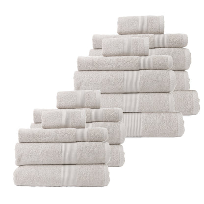 Royal Comfort Cotton Bamboo Towel Bundle Set 450GSM Luxurious Absorbent - Myzenhome