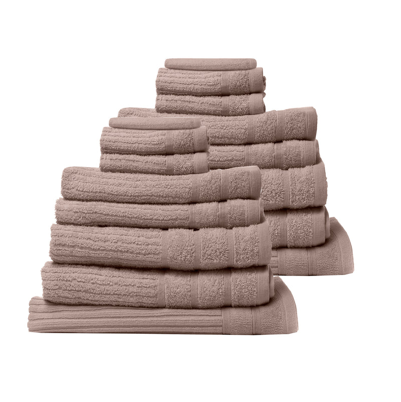 Royal Comfort Cotton Eden Towel Set 600GSM Luxurious Absorbent