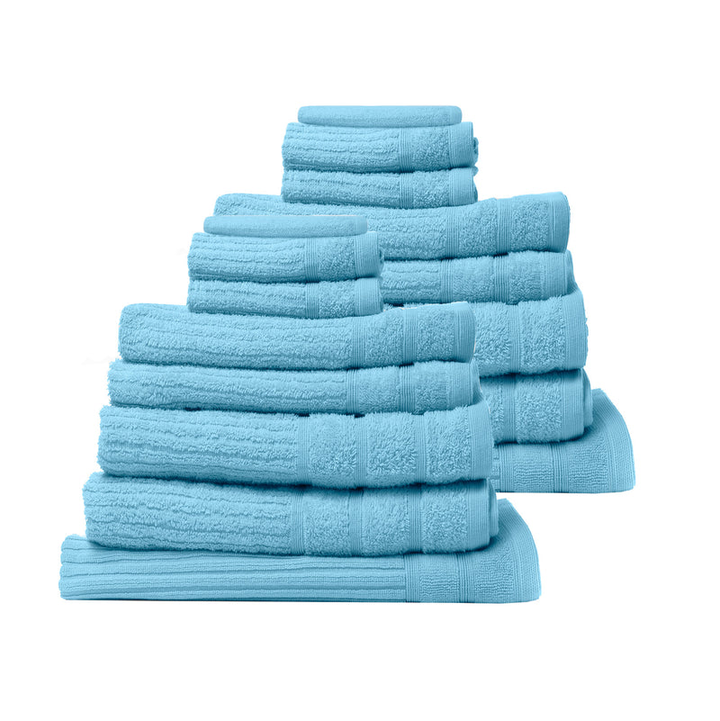 Royal Comfort Cotton Eden Towel Set 600GSM Luxurious Absorbent