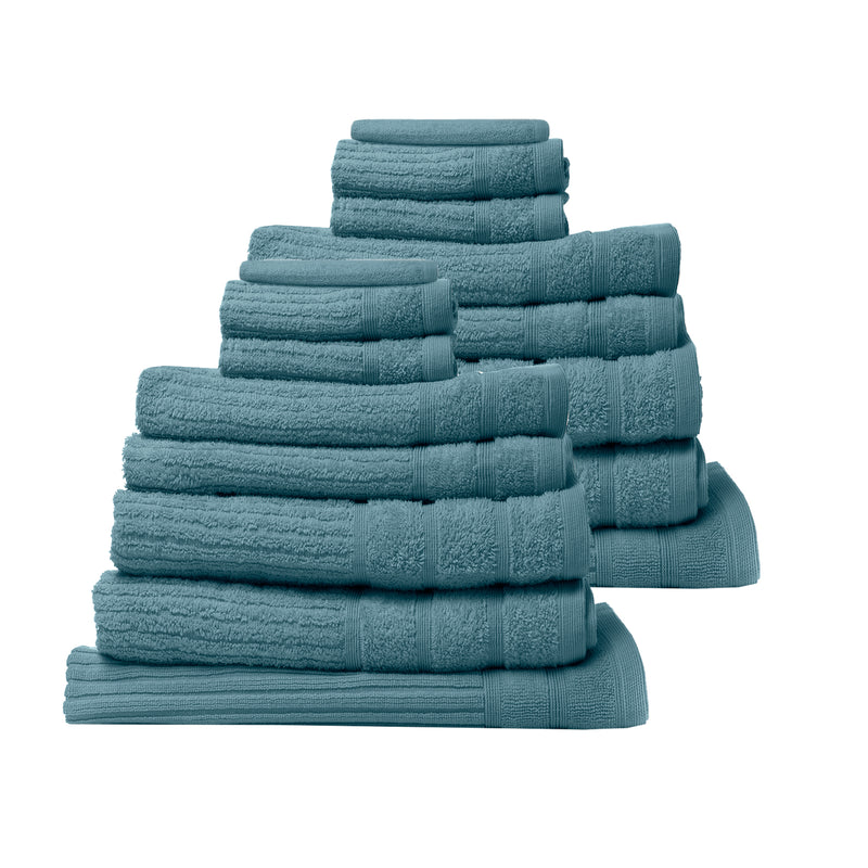 Royal Comfort Cotton Eden Towel Set 600GSM Luxurious Absorbent