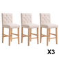 Milano Decor Hamptons Barstool Chairs Kitchen Dining Chair Bar Stool - Myzenhome