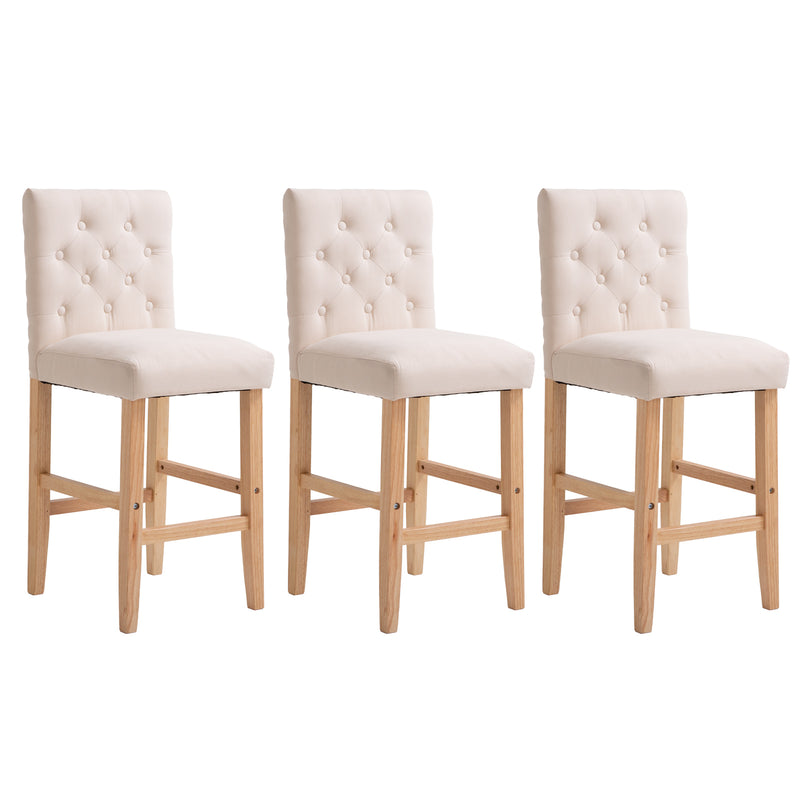 Milano Decor Hamptons Barstool Chairs Kitchen Dining Chair Bar Stool