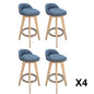 Milano Decor Phoenix Barstool Chairs Kitchen Dining Chair Bar Stool - Myzenhome