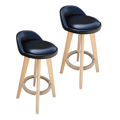 Milano Decor Phoenix Barstool Chairs Kitchen Dining Chair Bar Stool - Myzenhome