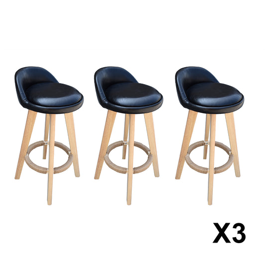 Milano Decor Phoenix Barstool Chairs Kitchen Dining Chair Bar Stool - Myzenhome