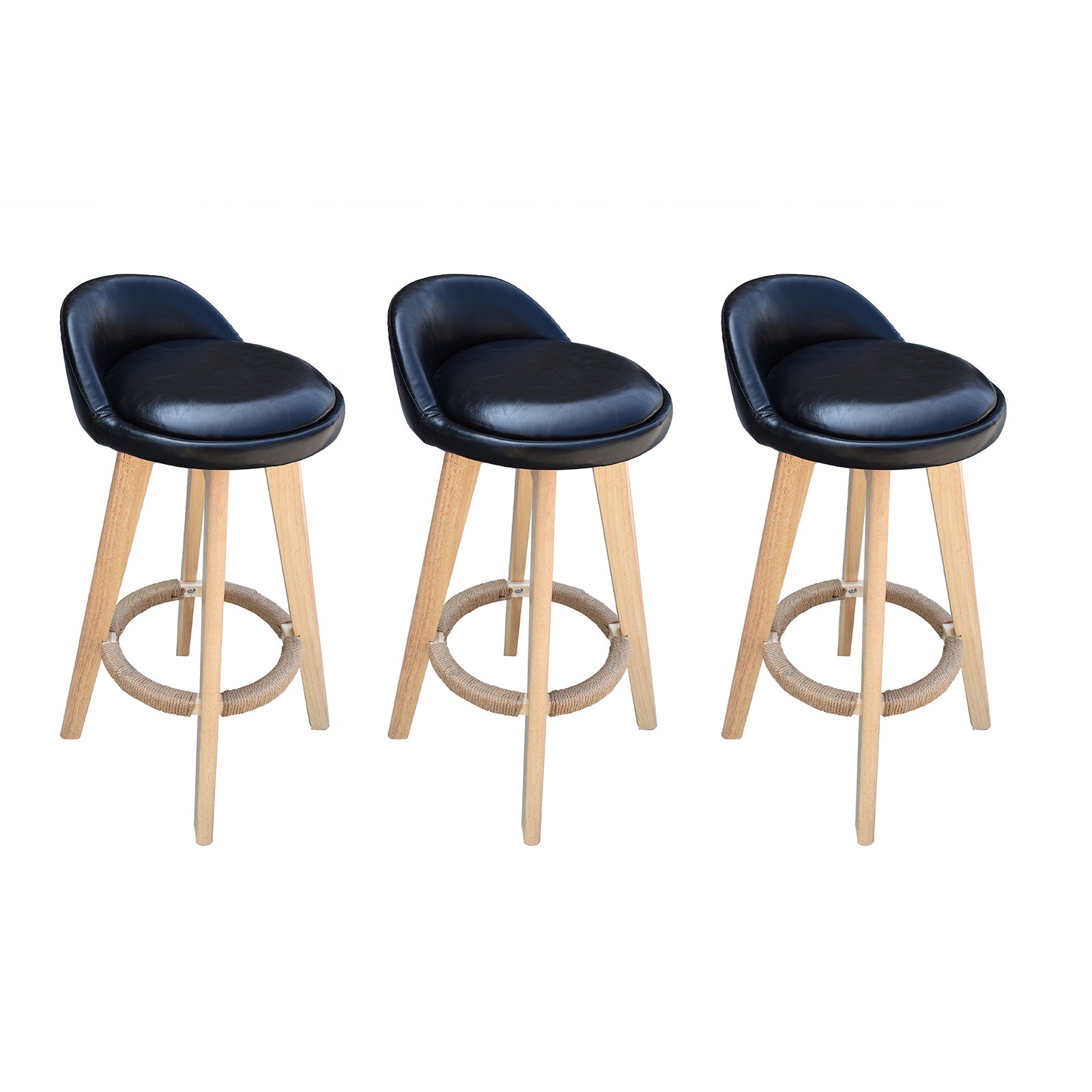 Milano Decor Phoenix Barstool Chairs Kitchen Dining Chair Bar Stool - Myzenhome