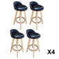 Milano Decor Phoenix Barstool Chairs Kitchen Dining Chair Bar Stool - Myzenhome