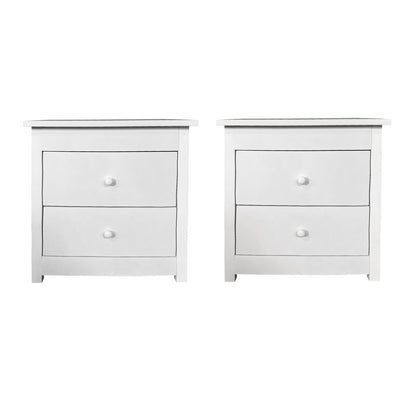 Milano Decor Bedside Table Byron Bay Storage Cabinet Bedroom - Myzenhome