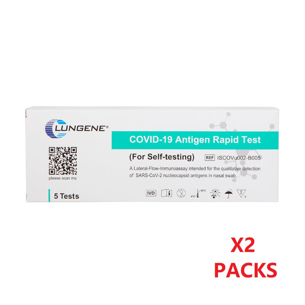 10 Pack Clungene COVID 19 Rapid Antigen Test