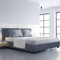 Milano Decor Capri Bed Frame + Luxopedic Euro Top Mattress Bedroom Set - Myzenhome