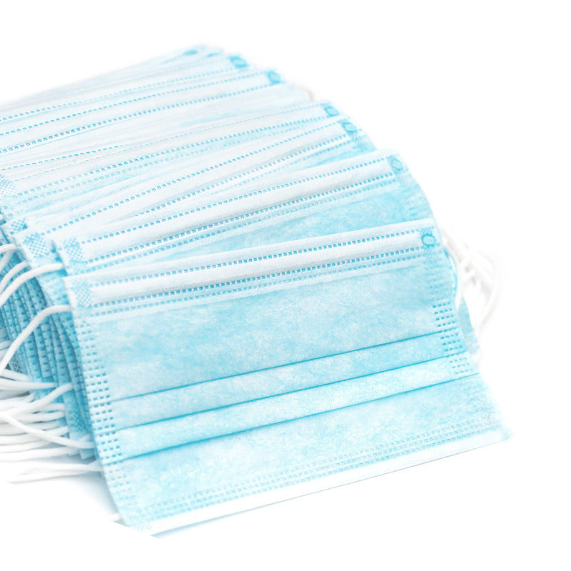 50 Pack x Disposable 3-Ply Design Face Masks For Better Protection