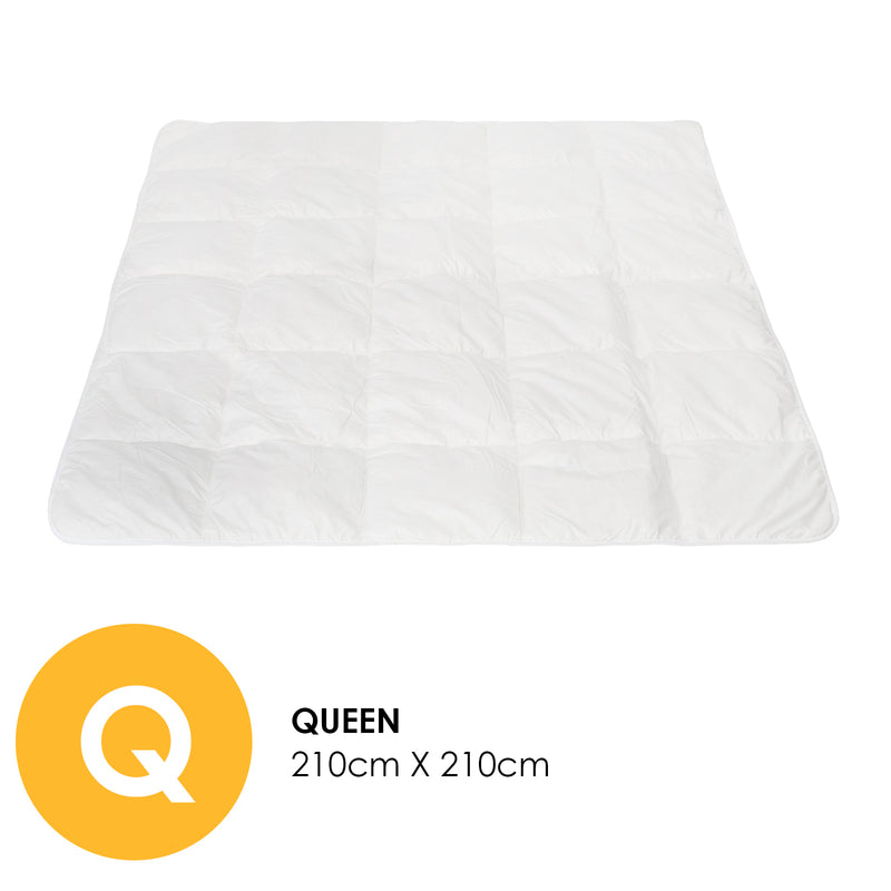 Royal Comfort 260GSM Deluxe Eco-Silk Touch Quilt 100% Microfibre Cover