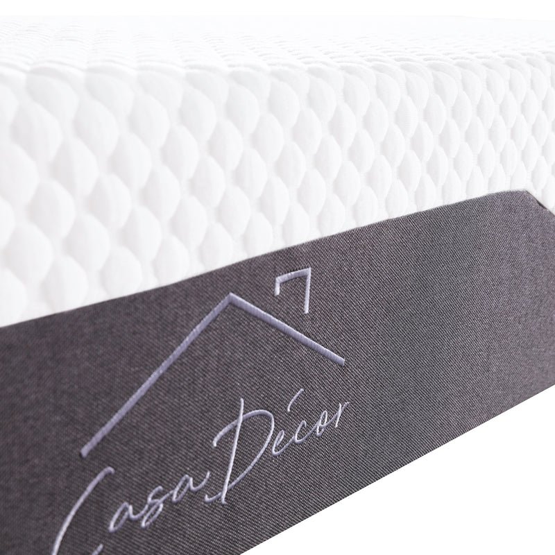 Casa Decor Memory Foam LuxSleep Mattress Cool Gel 25cm Depth Medium Firm
