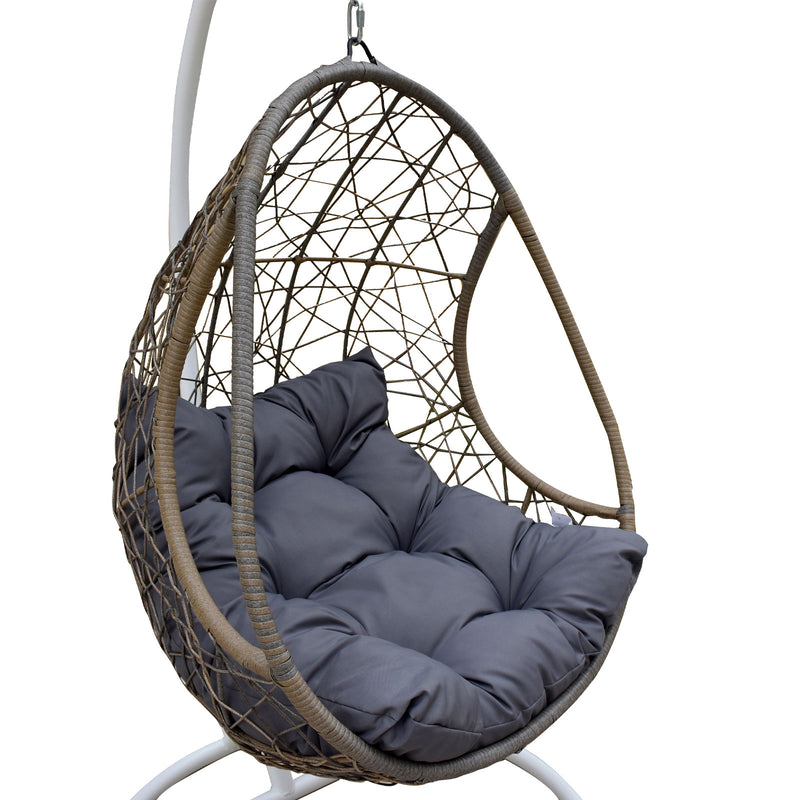 Arcadia Furniture Rocking Egg Chair Swing Lounge Hammock Pod Wicker Curved