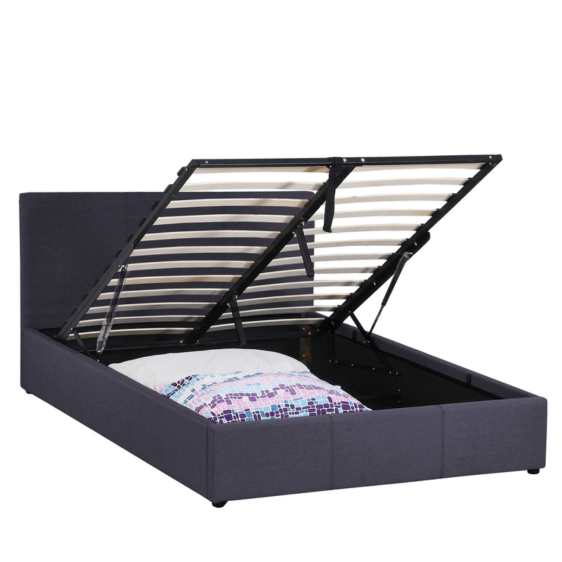 Milano Luxury Gas Lift Bed Frame And Headboard