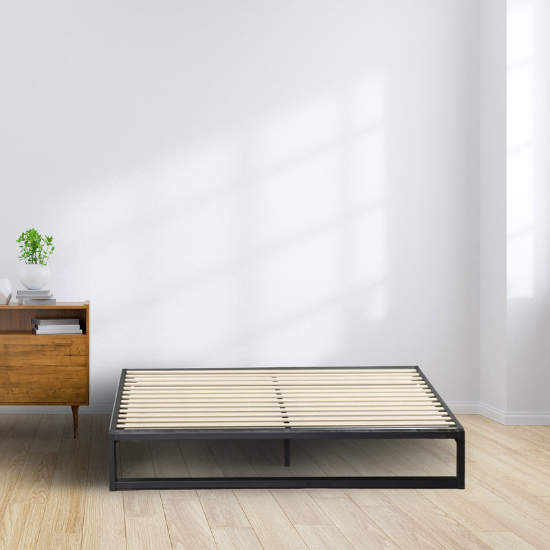 Milano Decor Florence Metal Bed Frame Mattress Base Platform Modern