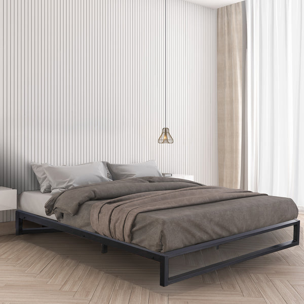 Milano Decor Florence Metal Bed Frame Mattress Base Platform Modern