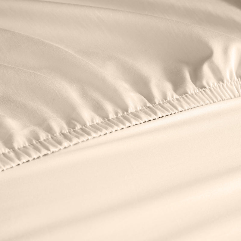 Royal Comfort 1200 Thread Count Fitted Sheet Cotton Blend Ultra Soft Bedding