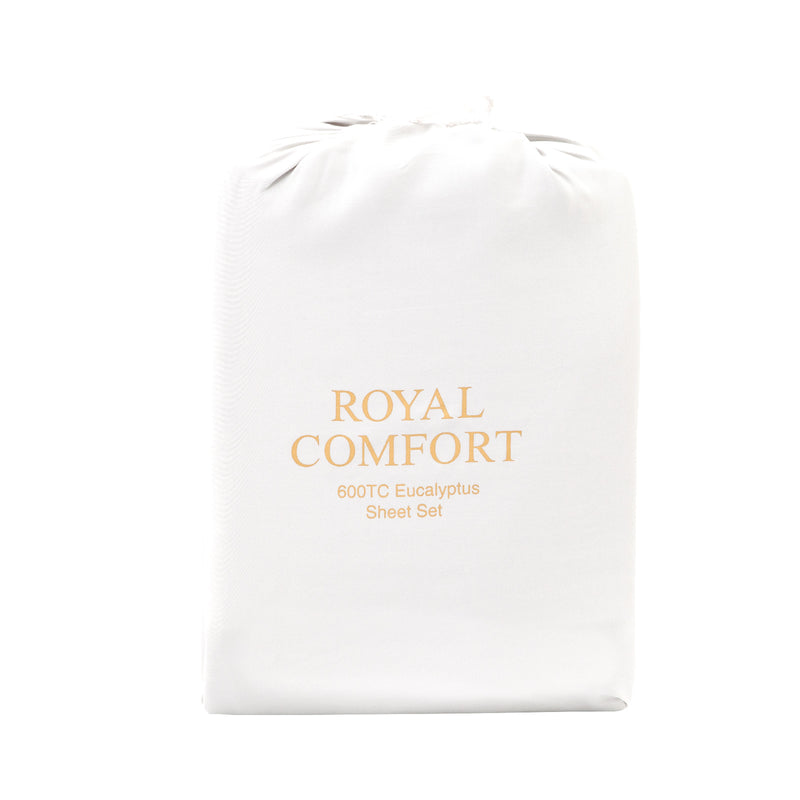 Royal Comfort 600 Thread Count Cooling Ultra Soft Tencel Eucalyptus Sheet Set