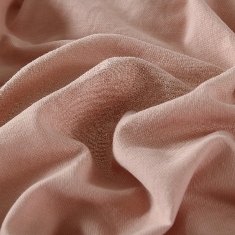 Royal Comfort Hemp Braid Cotton Blend Quilt Cover Set Reverse Stripe Bedding