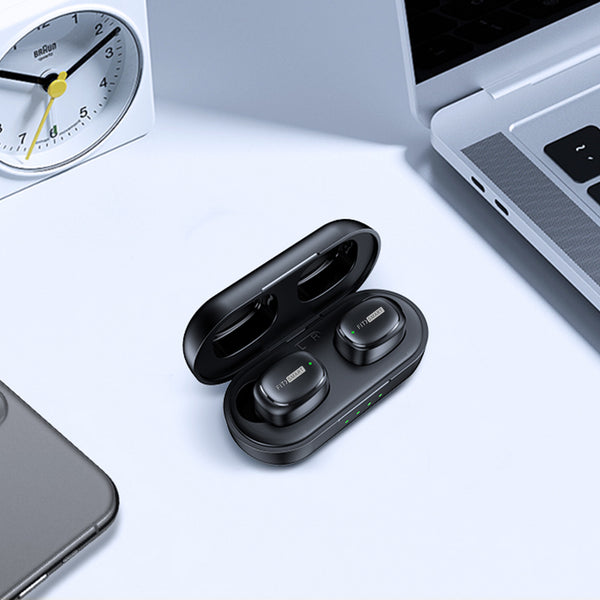 FitSmart In Ear Buds with Charging Case Portable Wireless