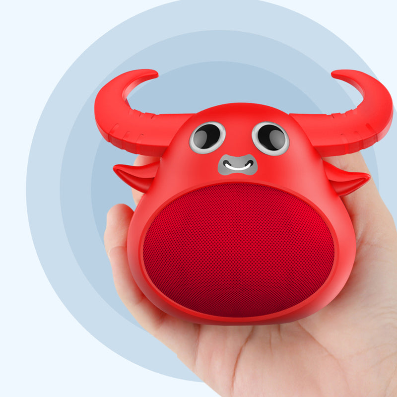 Fitsmart Bluetooth Animal Face Speaker Portable Wireless Stereo Sound