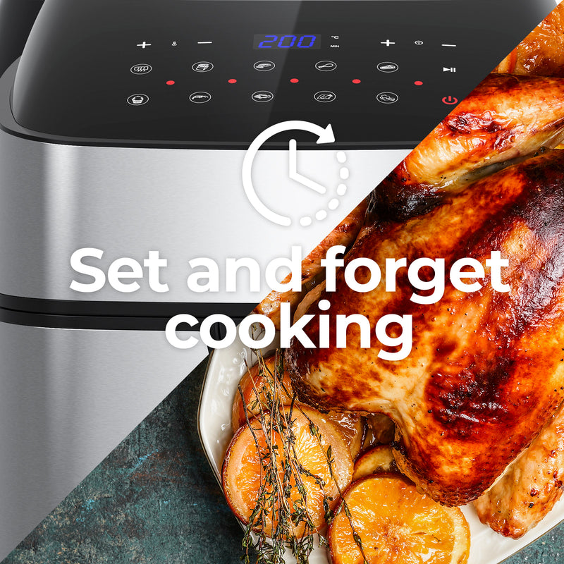 Kitchen Couture 11.5 Litre Air Fryer Multifunctional LCD Digital Display