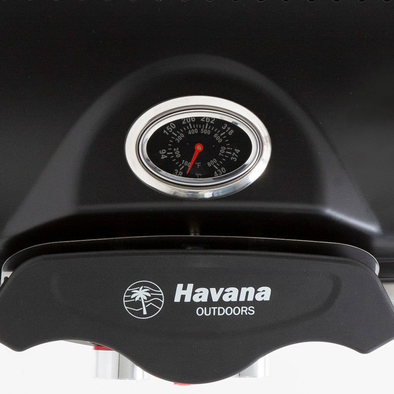 Havana Outdoors BBQ Mate Premium Portable Gas Grill LPG Twin Grill Outdoor