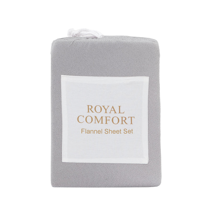 Royal Comfort Fleece Flannel Sheet Set Ultra Soft Warm Winter Thermal Bedding