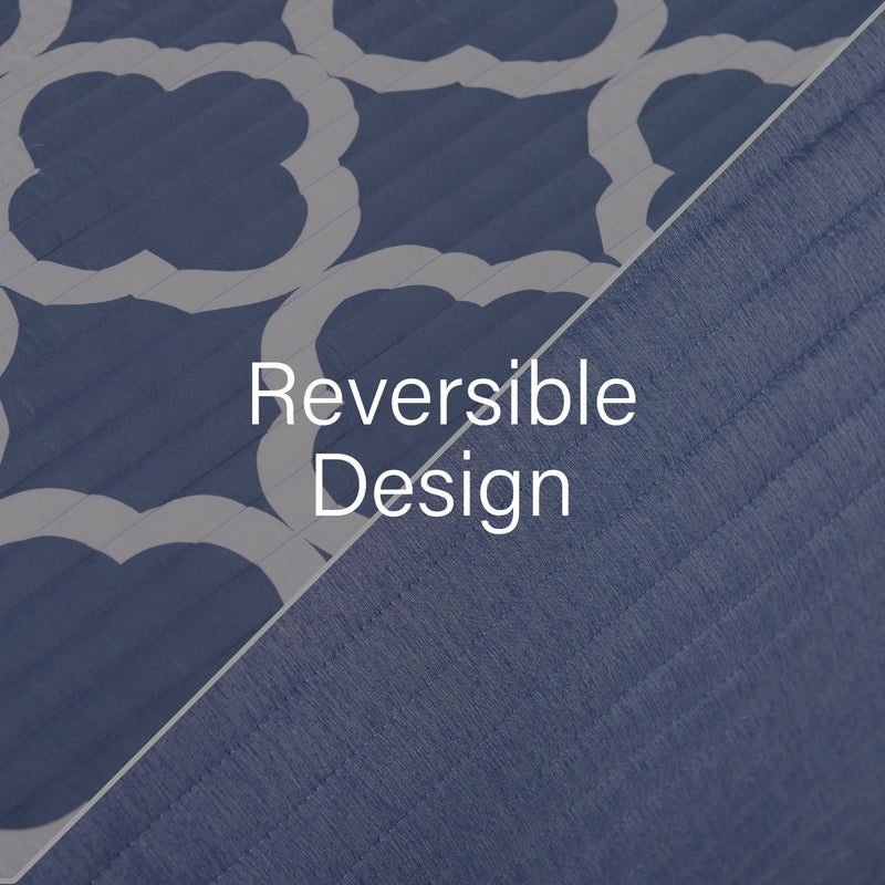 Royal Comfort Bamboo Cooling Reversible 7 Piece Comforter Set Bedspread