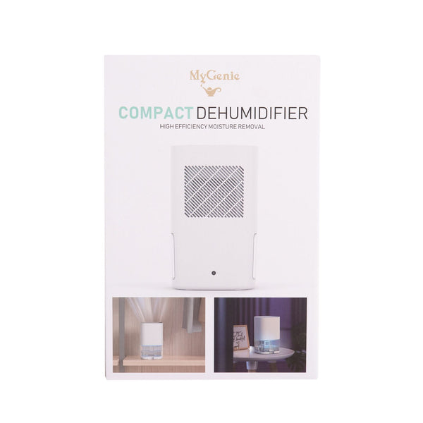MyGenie Compact Dehumidifier LED Lights 1 Litre Portable Stylish Design