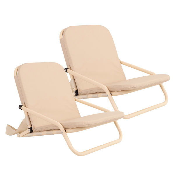 Havana Outdoors Beach Chair Portable Summer Camping Foldable Folding