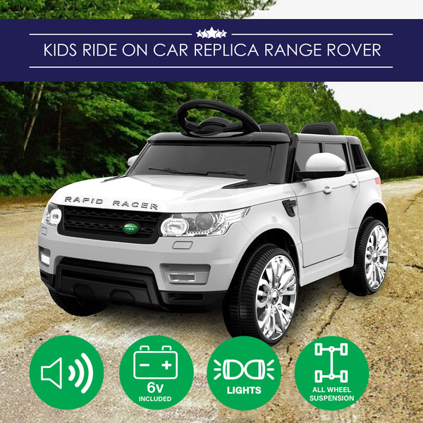 Kids Ride-On Car Range Rover Inspired w/ Remote MP3 And Electric Battery