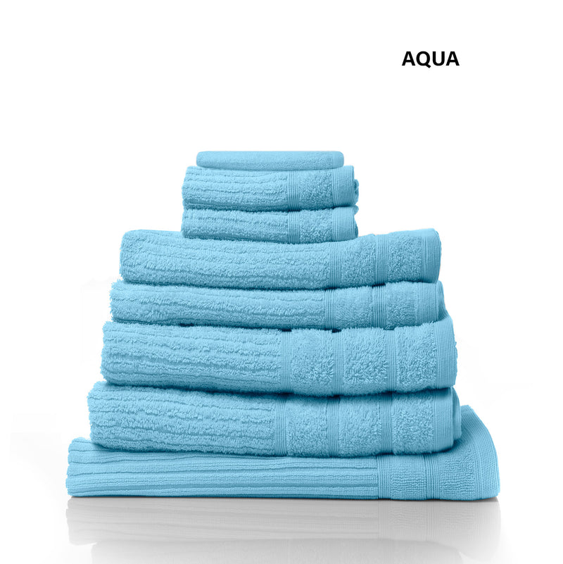 Royal Comfort Eden Cotton 600GSM Luxury Bath Towels Set