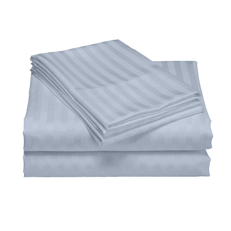 Royal Comfort 1200TC Sheet Set Damask Cotton Blend Ultra Soft Sateen Bedding