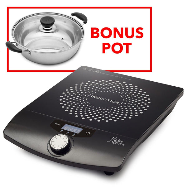 Induction Cooktop Cooker Electric Stovetop Portable Burner Cooking