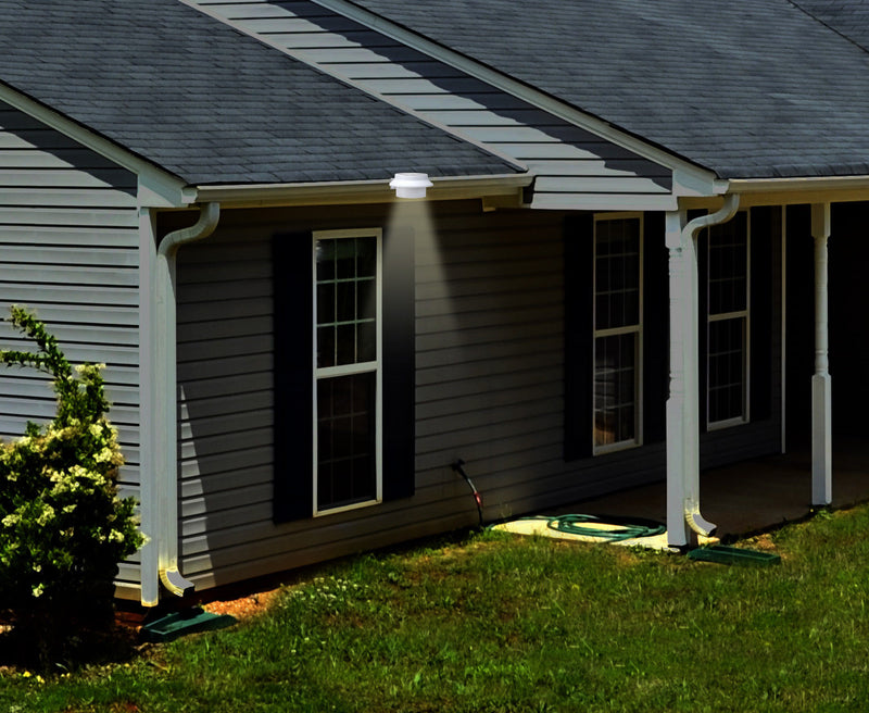 Utmark Solar Gutter LED Light Outdoor Garden Fence Wall Lamp Automatic On/Off
