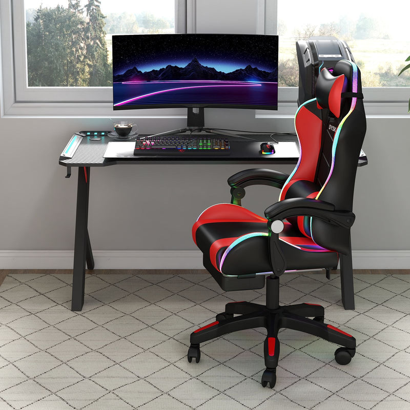 Dyskord Gaming Chair And Dyskord Desk Gaming Package Set