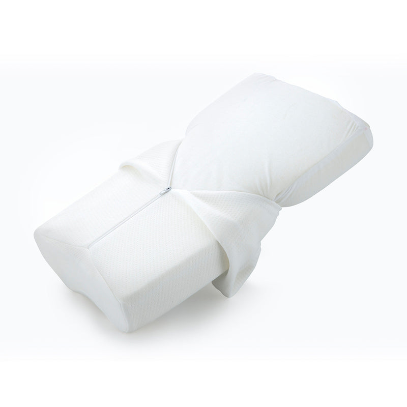 2 x Royal Comfort Cooling Gel Contour High Density Memory Foam Pillows