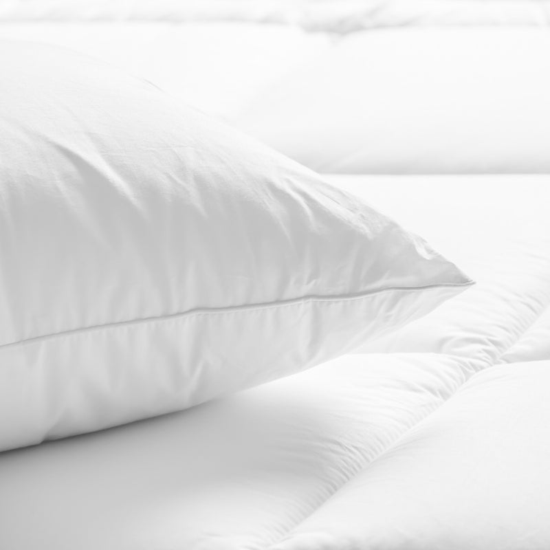 2 x Royal Comfort Tencel Blend Pillows Eco Friendly Breathable Ultra Soft