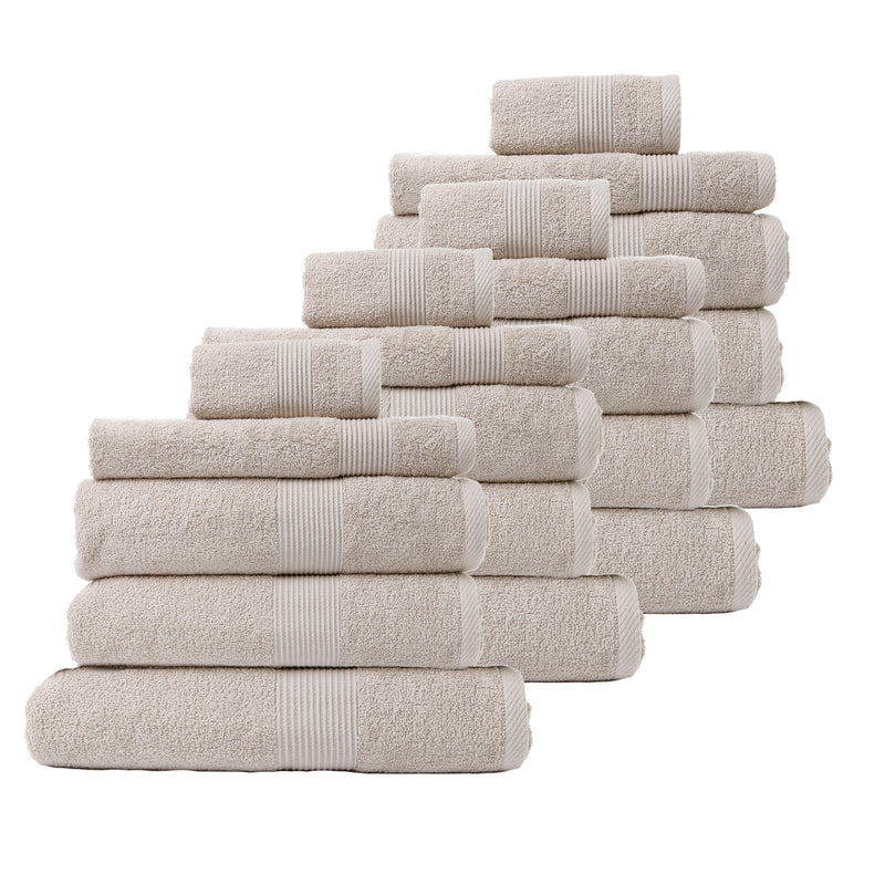 Royal Comfort Cotton Bamboo Towel Bundle Set 450GSM Luxurious Absorbent